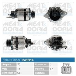 Alternátor MEAT & DORIA 5520914