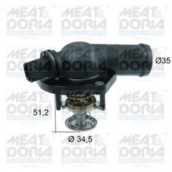 Termostat chladenia MEAT & DORIA 92730