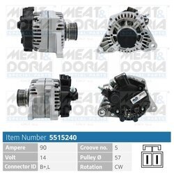 Alternátor MEAT & DORIA 5515240