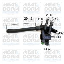 Termostat chladenia MEAT & DORIA 92802