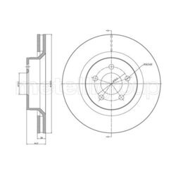 Brzdový kotúč METELLI 23-1593C