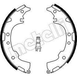 Sada brzdových čeľustí METELLI 53-0434