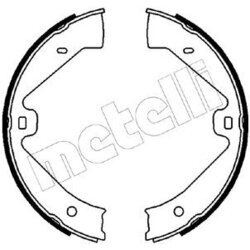 Sada brzd. čeľustí parkov. brzdy METELLI 53-0528
