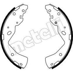 Sada brzdových čeľustí METELLI 53-0144