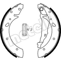 Sada brzdových čeľustí METELLI 53-0157