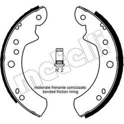 Sada brzdových čeľustí METELLI 53-0114