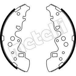 Sada brzdových čeľustí METELLI 53-0223