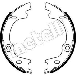 Sada brzd. čeľustí parkov. brzdy METELLI 53-0505