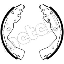 Sada brzdových čeľustí METELLI 53-0668