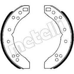 Sada brzdových čeľustí METELLI 53-0646