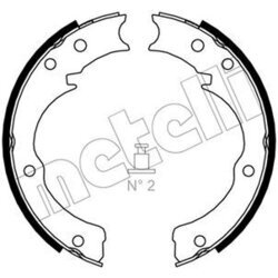 Sada brzd. čeľustí parkov. brzdy METELLI 53-0705