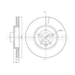 Brzdový kotúč METELLI 23-0643