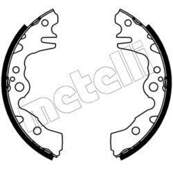 Sada brzdových čeľustí METELLI 53-0724 - obr. 1