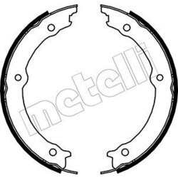 Sada brzd. čeľustí parkov. brzdy METELLI 53-0164