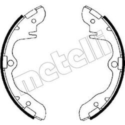 Sada brzdových čeľustí METELLI 53-0199