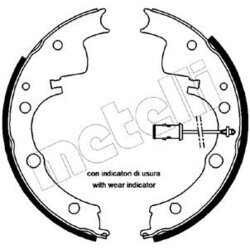 Sada brzdových čeľustí METELLI 53-0065