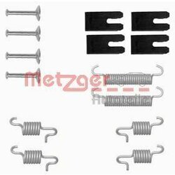Sada príslušenstva čeľustí parkovacej brzdy METZGER 105-0850