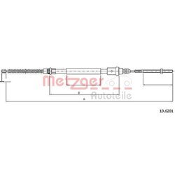 Ťažné lanko parkovacej brzdy METZGER 10.6201