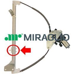 Mechanizmus zdvíhania okna MIRAGLIO 30/7147