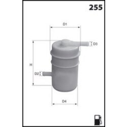Palivový filter MISFAT E129