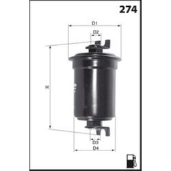 Palivový filter MISFAT E133