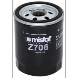 Olejový filter MISFAT Z706