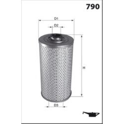 Olejový filter MISFAT L589 - obr. 1