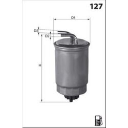 Palivový filter MISFAT M382 - obr. 1