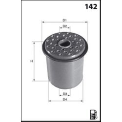 Palivový filter MISFAT F184