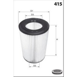 Vzduchový filter MISFAT R466