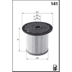 Palivový filter MISFAT F136 - obr. 1