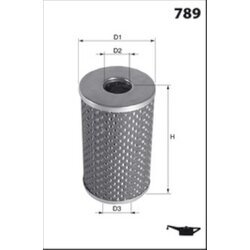 Olejový filter MISFAT LM558 - obr. 1