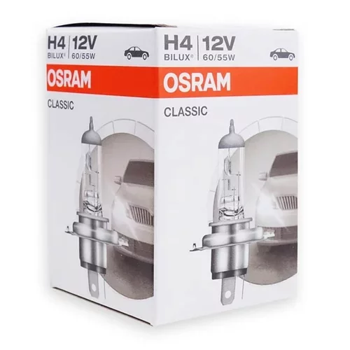 Halogénová žiarovka Osram Classic H4 12V 60/55 P43T