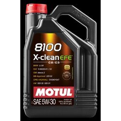 Motorový olej Motul 8100 X-CLEAN EFE 5W-30 4L