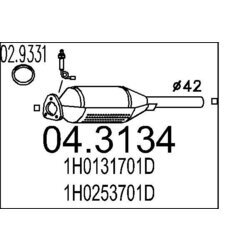 Katalyzátor MTS 04.3134