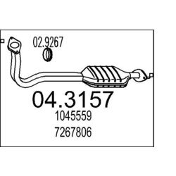 Katalyzátor MTS 04.3157
