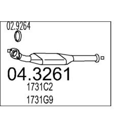 Katalyzátor MTS 04.3261