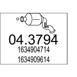 Katalyzátor MTS 04.3794