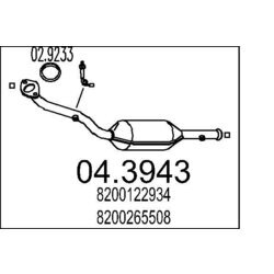 Katalyzátor MTS 04.3943