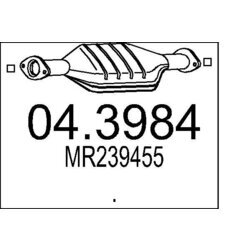 Katalyzátor MTS 04.3984