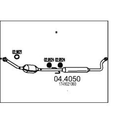 Katalyzátor MTS 04.4050