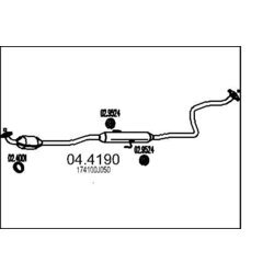 Katalyzátor MTS 04.4190