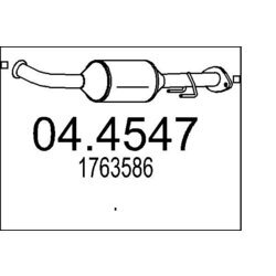 Katalyzátor MTS 04.4547
