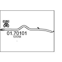 Výfukové potrubie MTS 01.70101