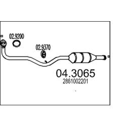 Katalyzátor MTS 04.3065