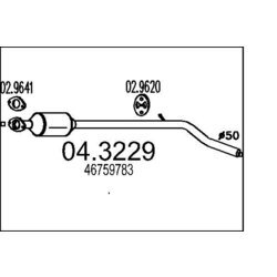 Katalyzátor MTS 04.3229