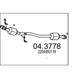 Katalyzátor MTS 04.3778