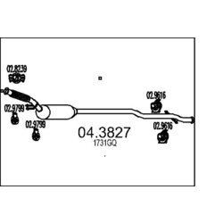 Katalyzátor MTS 04.3827