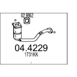 Katalyzátor MTS 04.4229