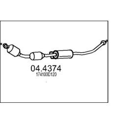 Katalyzátor MTS 04.4374